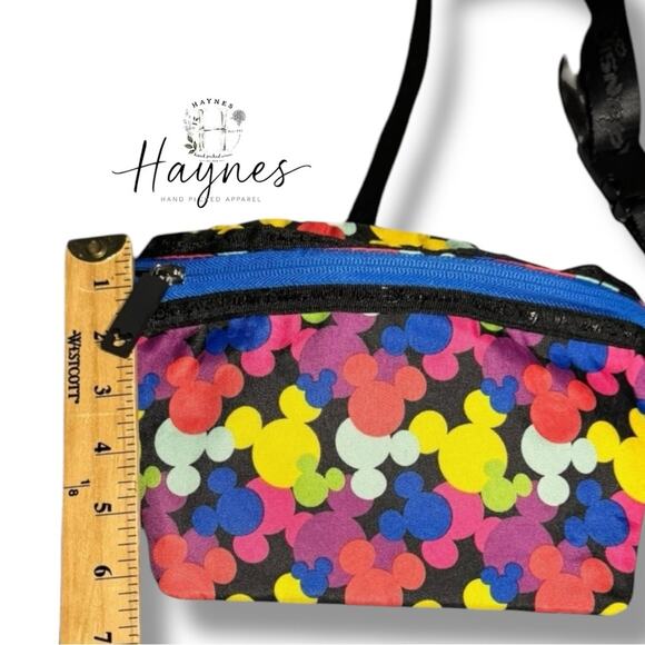 187. DISNEY WORLD EXCLUSIVE | Colorful Mickey Mouse Adjustable Belt Bag - Picture 7 of 8
